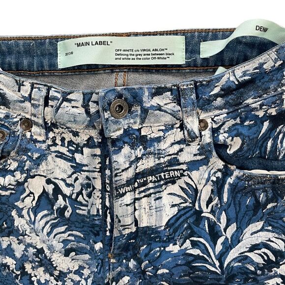 Off-White DENIM Pants |Size:26| - Picture 6 of 10